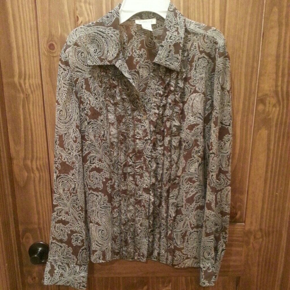 Paisley dress top